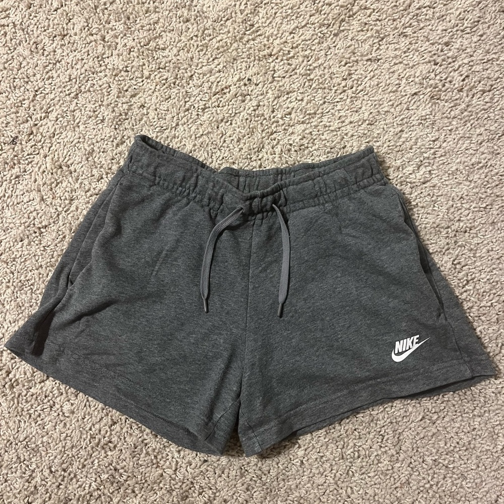 Dark grey Nike sweat shorts